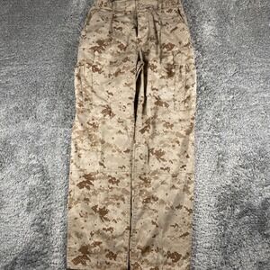 USMC Cargo Pants Mens Medium Regular Tan Digital Desert Camo MARPAT Military